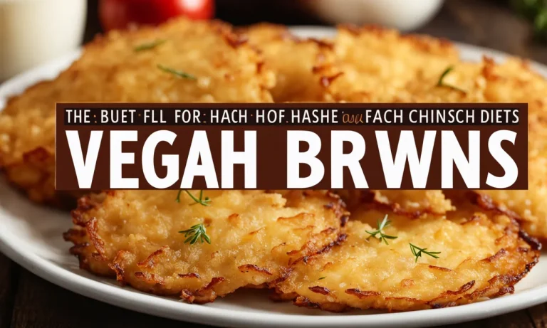 Are Hash Browns Vegan? The Surprising Truth