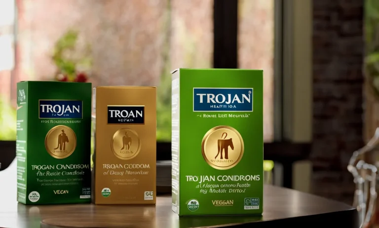 Are Trojan Condoms Vegan?