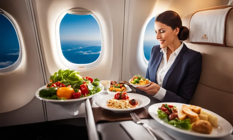 Emirates Economy Class Vegetarian Meal Options