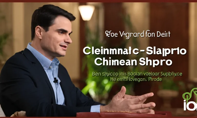 Is Ben Shapiro Vegan? Examining The Conservative Pundit’S Diet