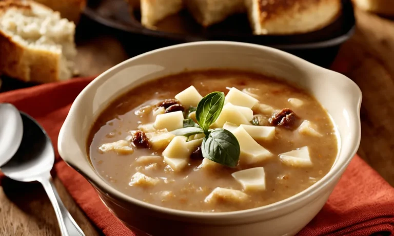 Is Panera’S French Onion Soup Vegetarian? Examining The Ingredients