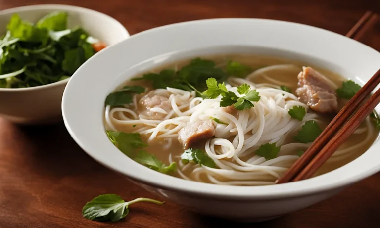 Is Snapdragon’S Vietnamese Pho Vegetarian? Examining The Ingredients