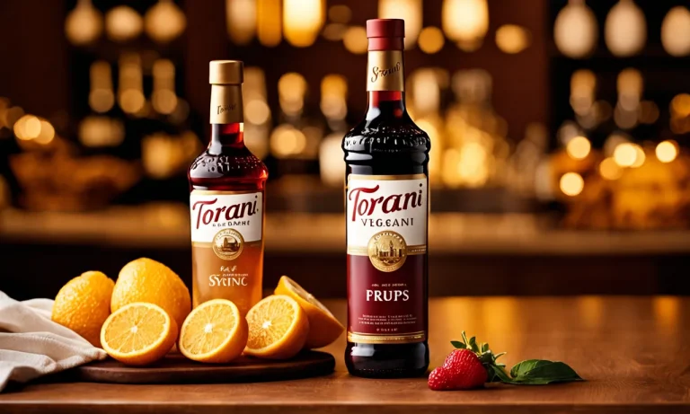 Are Torani Syrups Vegan? Examining The Ingredients