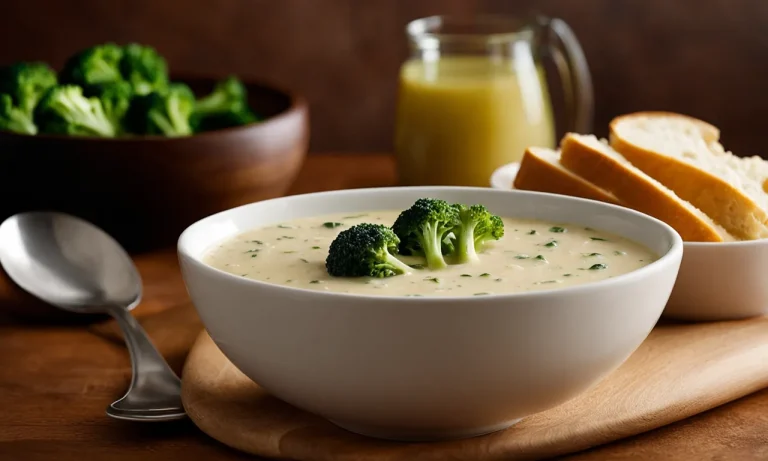 Is Panera’S Creamy Broccoli Cheddar Soup Vegetarian? Ingredients And Dupes