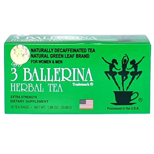 3 Ballerina Chinese Herbal Detox Tea box