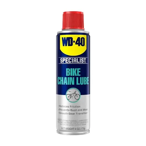 WD-40 Specialist bike chain lube spray bottle