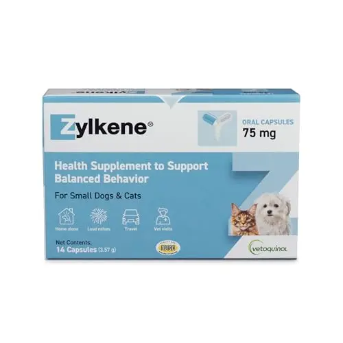 Vetoquinol Zylkene calming capsules for cats