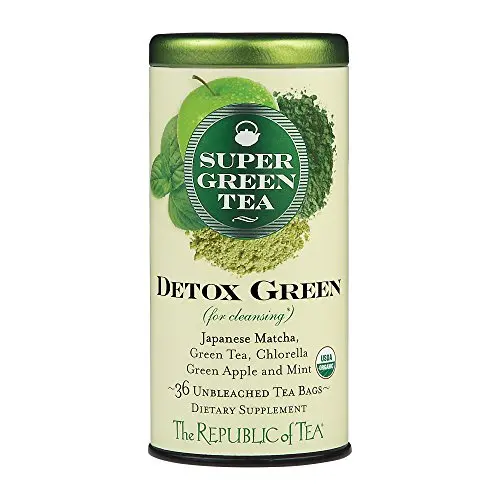 The Republic of Tea Tea Detox Green Organic canister