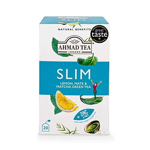 Ahmad Tea Slim Green Tea box