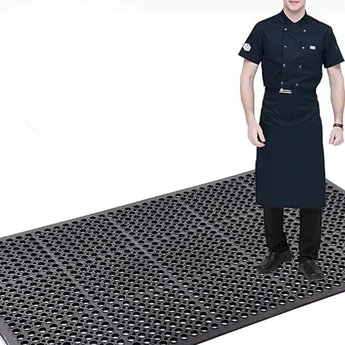jxgzyy large commercial rubber drainage mat for kitchen floors