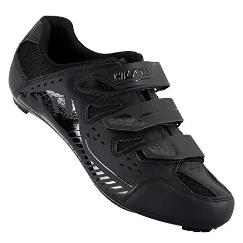 HH HILAND wide mountain bike shoes with three adjustment straps