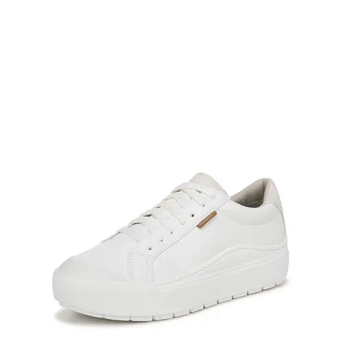 Dr. Scholl's Time Off Platform Slip On Sneaker in white