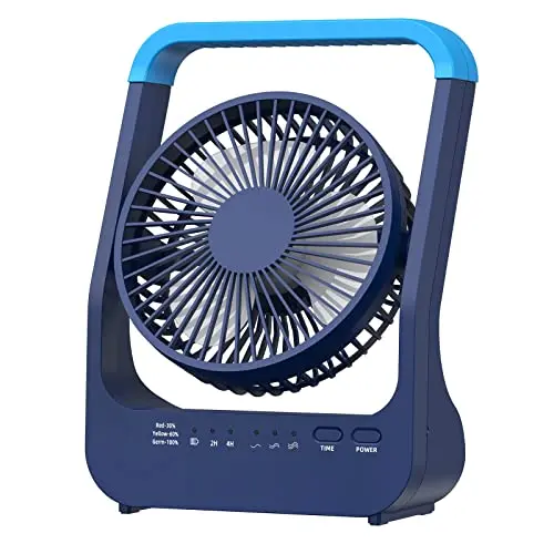 Dorobeen personal desk fan with large battery capacity