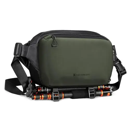 K&F Concept 2 in 1 sling bag for photography and everyday use