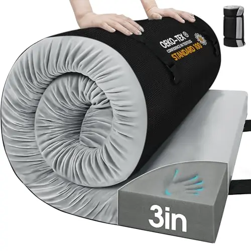 CYMULA single size memory foam camping mattress for smaller SUV spaces