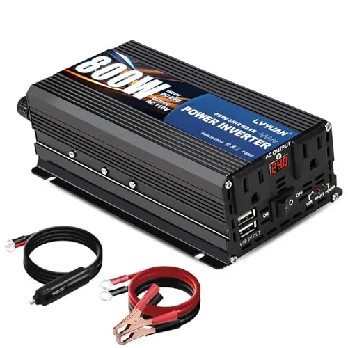 LVYUAN 800W pure sine wave power inverter