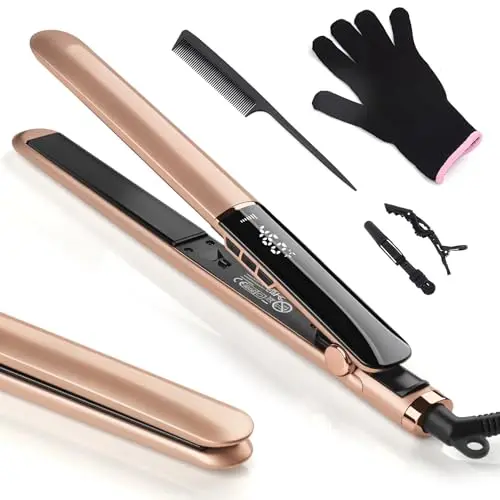 UNOBEY Ceramic Hair Straightener and Curler
