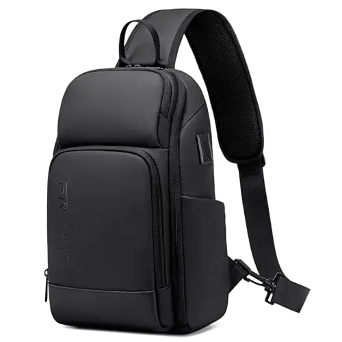 FENRUIEN crossbody sling bag with USB charging ports